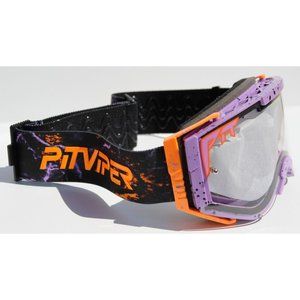 PIT VIPER The High Speed/Off Road Brapstrap Goggles Moto/Bike/Ski NEW